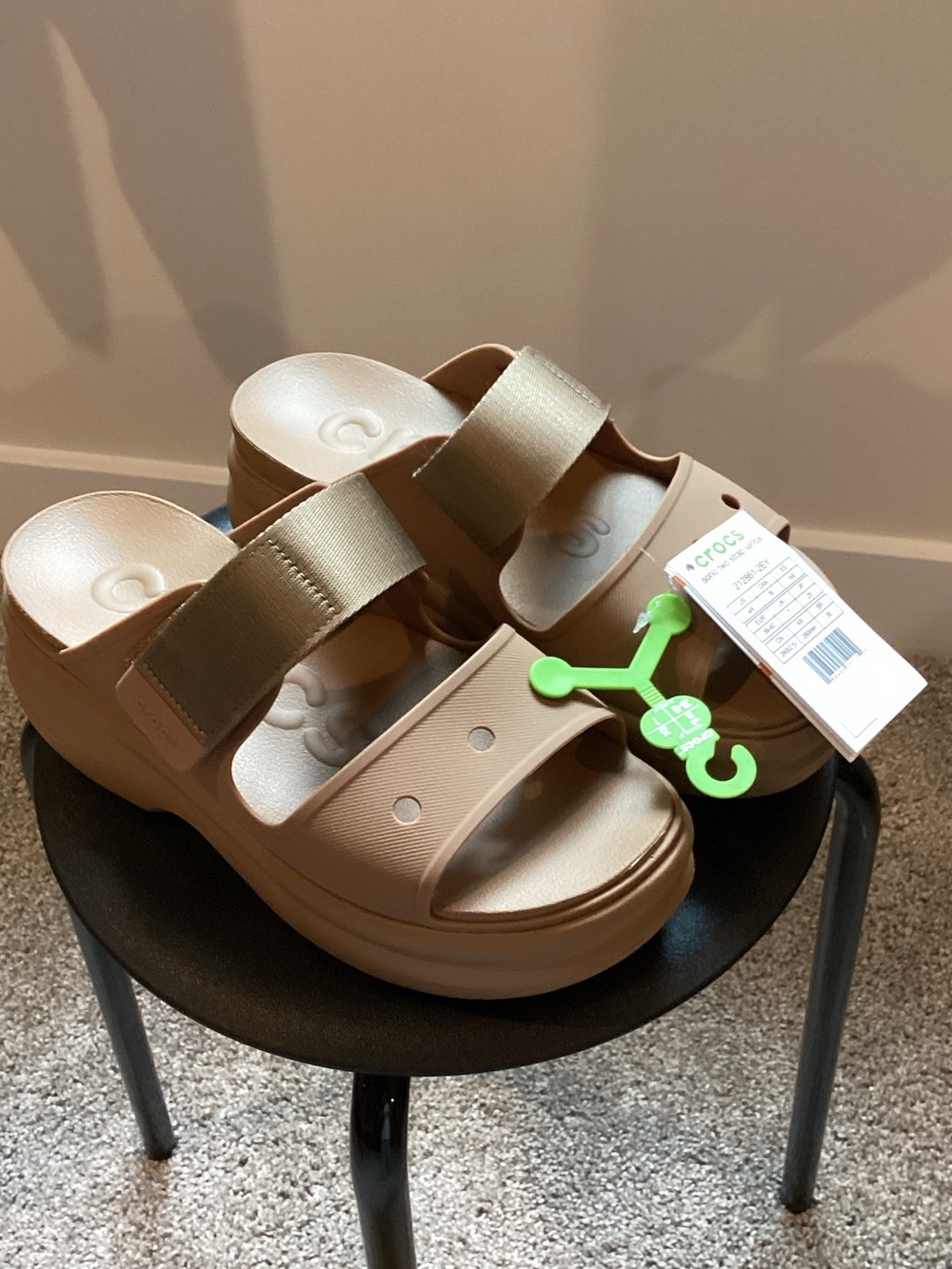 CROCS Soho Two Strap Sandal - Size 9